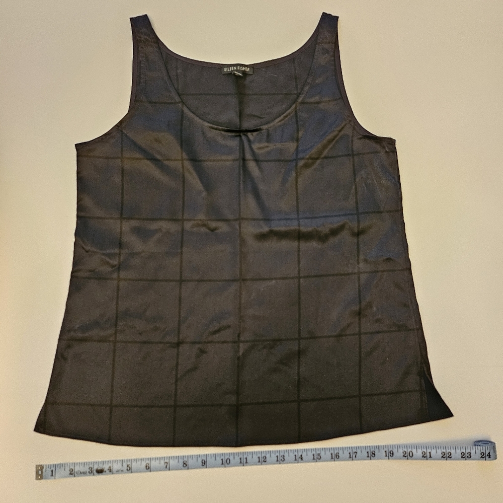 Sleeveless Silk Top